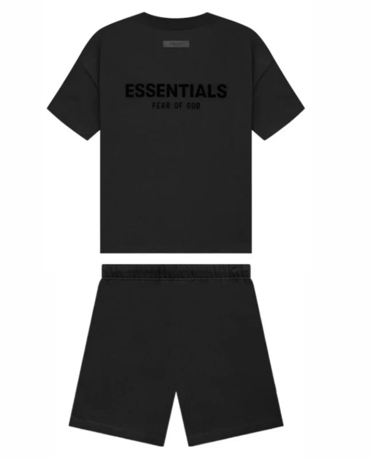STRETCH LIMO BLACK SHORT SET