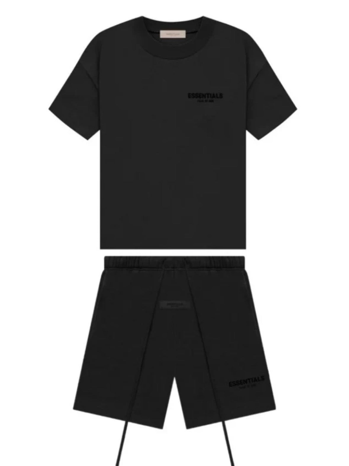 STRETCH LIMO BLACK SHORT SET