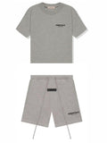 DARK OAT SHORT SET